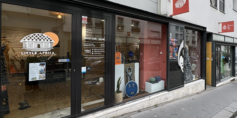 Art and Food Pairing™: Little Africa Paris Village and Au Paradis Tropical - Part 1